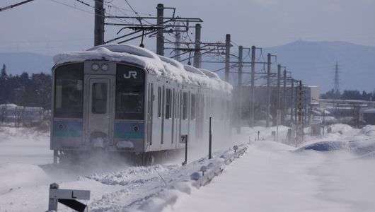 復旧後の大糸線