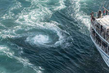 鳴門海峡の渦潮