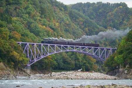 ＳＬ只見線奥会津号試運転その２