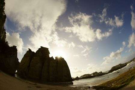 下北半島　仏が浦
