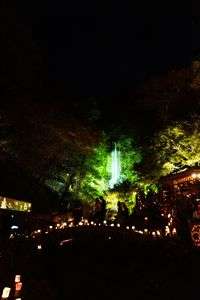 小京都「小城」の清水竹灯り