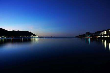 名瀬港に停泊するオデッセイ（ヴィラ・ヴィエ・オデッセイ）