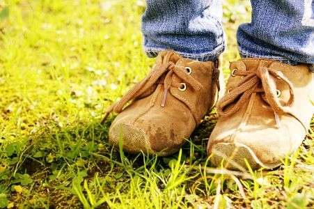 お気に入りの靴で・・・