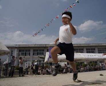 運動会リレー（6年生）