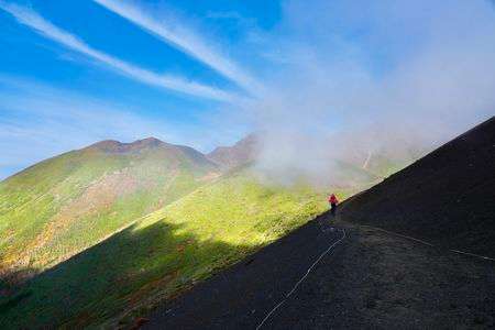 秋の秋田駒ケ岳で