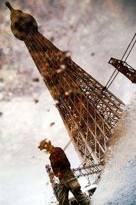 水の中のスカイツリー