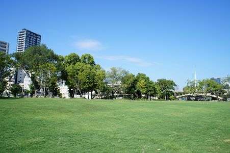 暑すぎて誰もいない…