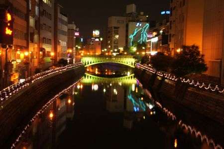 午後８時の堀川