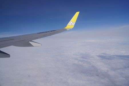 雲の上からこんにちは