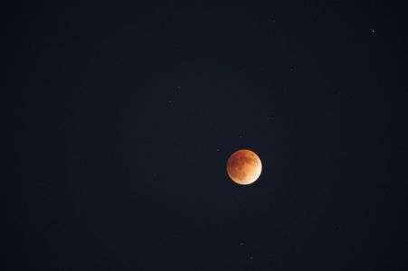 或る日のブラッドムーン