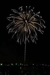 残暑の花火 5