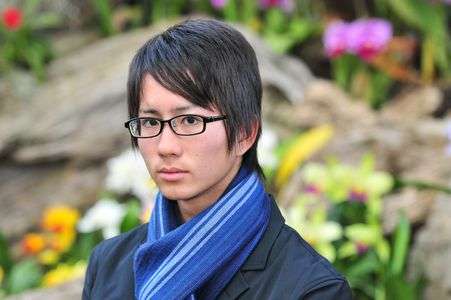 伊豆洋らんパークにて