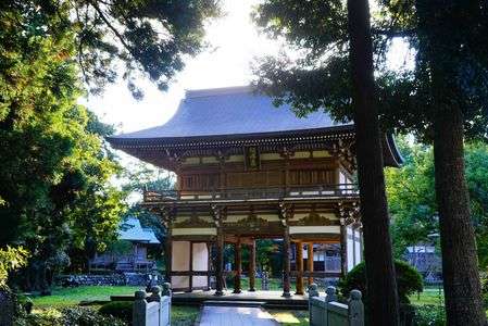 中世が香る日蓮上人ゆかりの名刹【 妙宣寺 】阿佛坊　山門