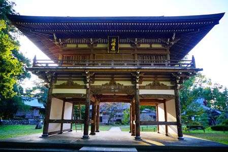中世が香る日蓮上人ゆかりの名刹【 妙宣寺 】阿佛坊　山門