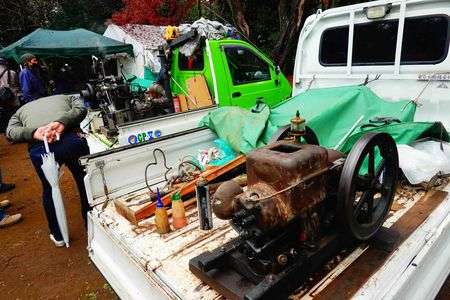 「昭和100年」谷保天満宮旧車祭2025・発動機