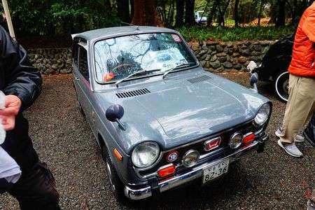 「昭和100年」谷保天満宮旧車祭2025・昭和44年式　ホンダ　N360 ツーリング