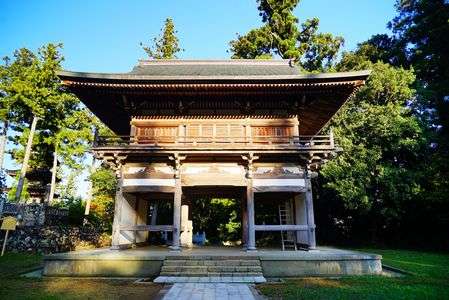 中世が香る日蓮上人ゆかりの名刹【 妙宣寺 】阿佛坊　山門