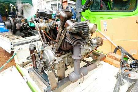 「昭和100年」谷保天満宮旧車祭2025　発動機