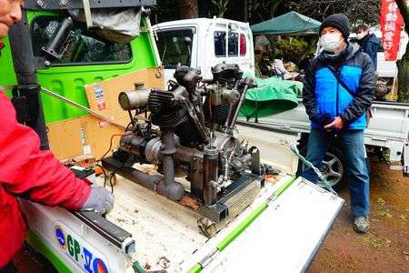 「昭和100年」谷保天満宮旧車祭2025・発動機