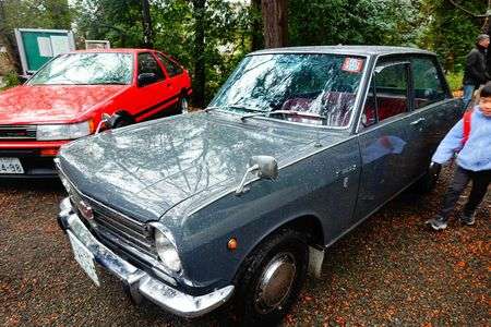 「昭和100年」谷保天満宮旧車祭2025・日産サニー