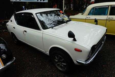 「昭和100年」谷保天満宮旧車祭2025・初代　日産　チェリー