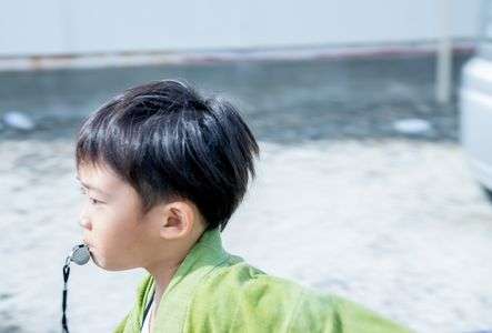 目線の先には…