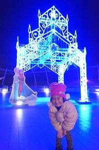 アナ雪イルミネーション
