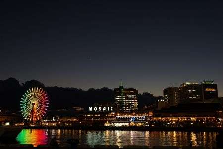 モザイクの夜景