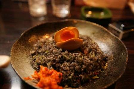 ブラックチャーハン！