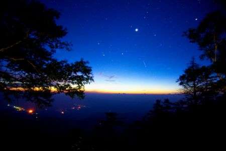 マジックアワーとペルセウス流星群