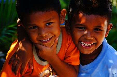 セブ島の子ども