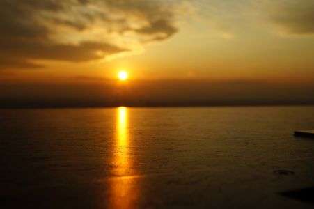 初日の出、じゃありません