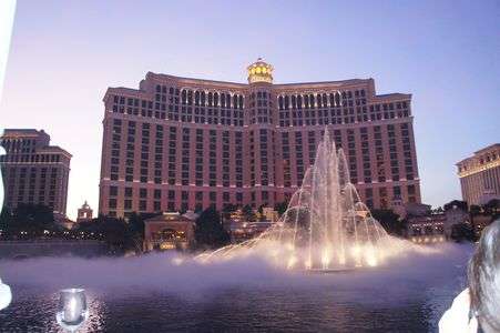 ベラジオの夕闇