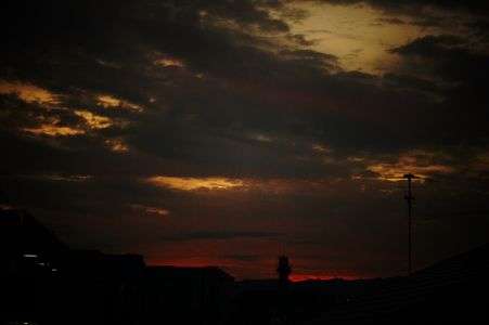 カメラごしに虹