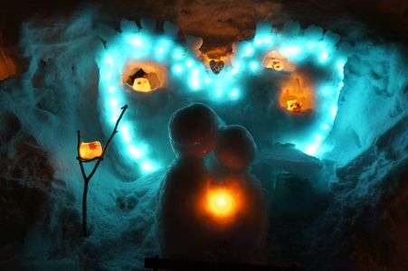 小樽　雪あかり