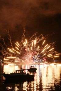 海上花火警戒船