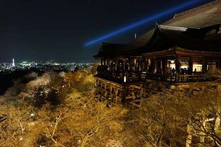 夜の清水の舞台