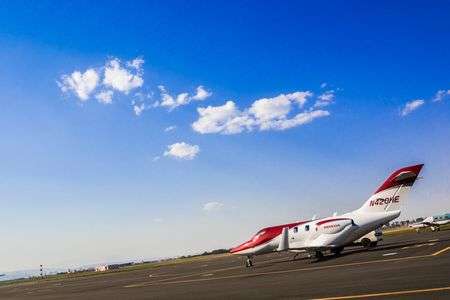 Honda Jet 日本初飛来