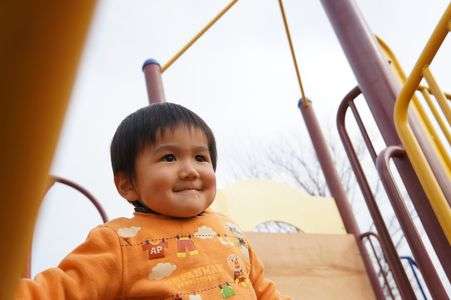 行け！滑り台へ！