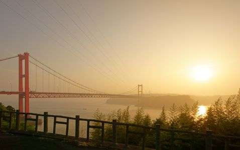 夕焼に包まれて