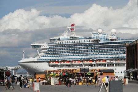 入道雲&豪華客船