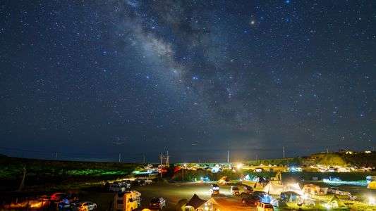 天空のキャンプ場