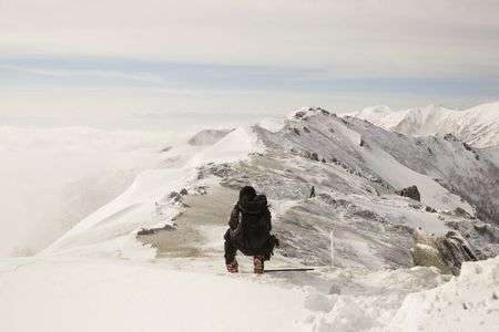 雪上カメラマン
