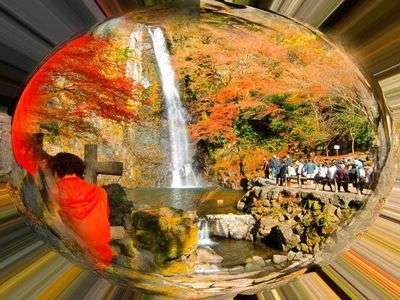 箕面ドライブ、秋撮り歩き三景、