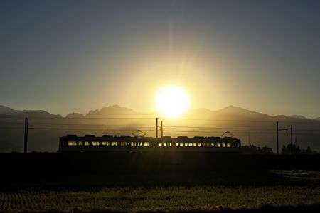 冠雪・立山連峰