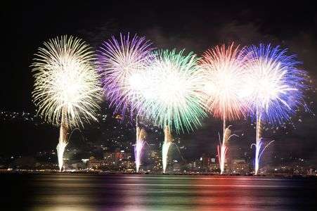 諏訪湖花火大会