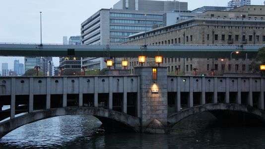 旧住友銀行本店と錦橋