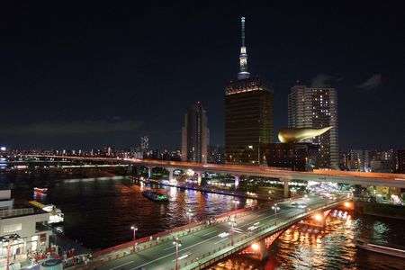 浅草の夜景