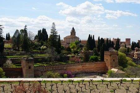 スペイン旅行　Vol.6  グラナダ　アルハンブラ宮殿を散策