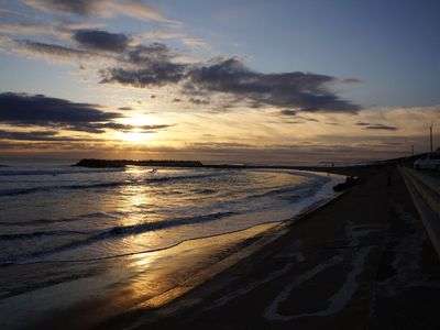 2013元旦　初日の出　茨城大竹海岸